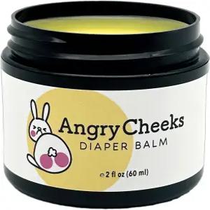 Bieda 앵그리 치크 기저귀 밤. 천연 성분으로 진정시키는 크림. 천 안전 및 무석유. 산화 아연이 없는