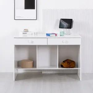 [에보니아] 마일드 수납 책상 [수도권무료배송]