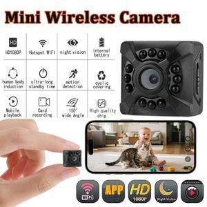 X5 미니 무선 카메라 야간 투시 WiFi IP/AP 원격 모니터 충전식 배터리 모션 감지 휴대용 캠코더 가정용