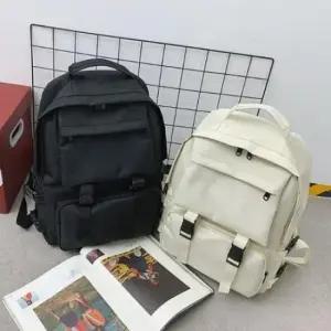 백팩 남녀공용 학원용 포켓 큰가방