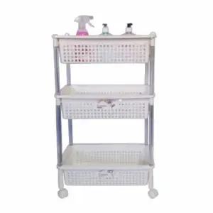 이동식 선반 3단 소 물빠짐선반 화장실선반