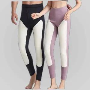 남녀 하이웨스트 다리 보온 도톰 내의 내복 하의 바지