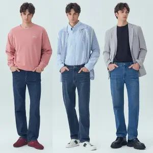 26SS 남성 봄 라이크라 소재 스트레이트 데님3종