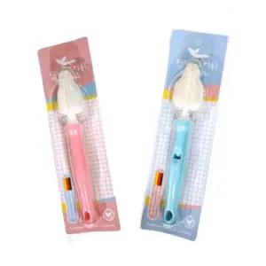 NEW 스펀지 세척솔 1P 스펀지브러쉬 푸고용 써모스 푸고 텀블러 뚜껑 젖꼭지 세척솔 색상랜덤