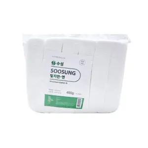 애견 눈물 귀청소 먼지없는 사각솜 절단 탈지면 상처치료 의원 의료소모품 구급용품 소독