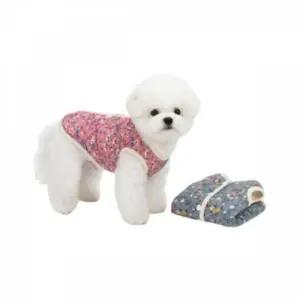 강아지 김장조끼 티셔츠 용품 겨울 옷 누빔옷 기모 털옷 애견옷 패딩 점퍼 고양이