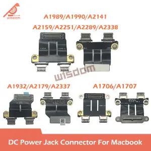 노트북 DC 전원 잭 커넥터 맥북 호환 에어 프로 레티나 13 15 타입 C USB-C A1932 A2337 A1706 A1707 A1989