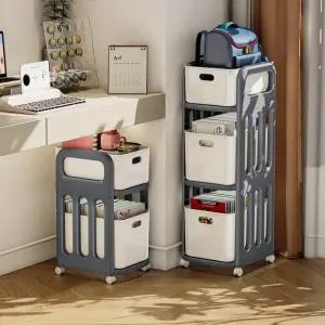 책장 선반 트롤리 책꽂이 미니 공간 북 수납 정리 보관함 소품 활용 이동식 수납정리