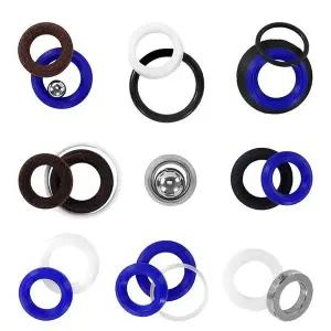 244194 펌프 패킹 키트 새 스테인리스 스틸  고무 에어리스 페인트 분무기 295 390 395 490 495 595 3400