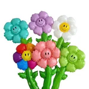 어린이집답례품 입학식 추천제품 졸업식 기념일 데이지꽃송이풍선 신상 (10개 세트)