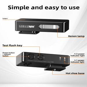 메달라이트 F20 미니 충전식 카메라 플래시 라이트 스피드라이트 GR4 GR3 GR3X 후지 소니 니콘 zfc 캐논 라