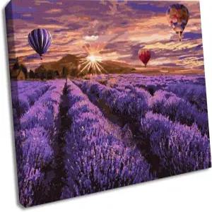 스트레처 키트에 숫자로 그린 마법사 - 블루밍 라벤더 KHO2839 이데이카