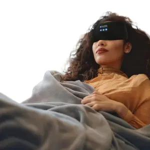 블루투스 수면 여행용 아이마스크 낮잠용 온열 기능 암막