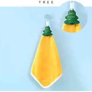 주방수건 답례품 핸드타올 크리스마스 시즌템 선물 캐릭터 작은수건 고리수건