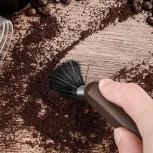 [생활] 커피머신 청소솔 빈그레인 그라인더 청소용 브러쉬 커피 기구 청소전용 브러시