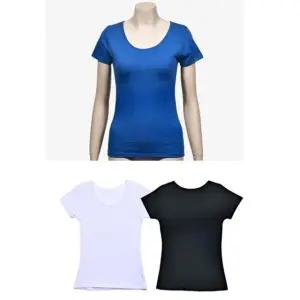 린다 편안한 착용감 심플 베이직 데일리 반팔 런닝 여성