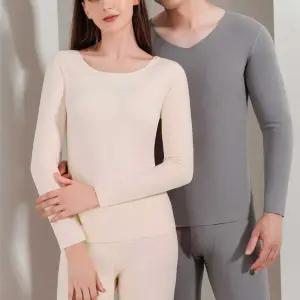 내복세트 헴라인 양면피치기모 남녀 포근 겨울 방한 IzW7+3gQo