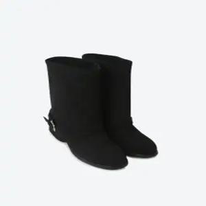 shoopen 버클 폴딩 미들부츠 (4cm) HPWXAFFV01 6275