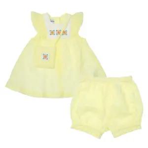 [압소바] 2026SS로셰 원피스(가방포함)(연노랑)(아기선물) (9A1325105)