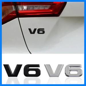 BMW 도요타 혼다 기아 테슬라 마즈다 아우디 닷지 지프 메르세데스 벤츠용 3D 금속 차체 스티커, V6 V8 엠