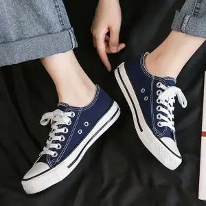 여자 여름 운동화 패션 캔버스 단화 스니커즈 코디 TXN6+1PyW