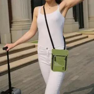 여행용 소형 미니 크로스백 여권 수납 지갑 가방 여행