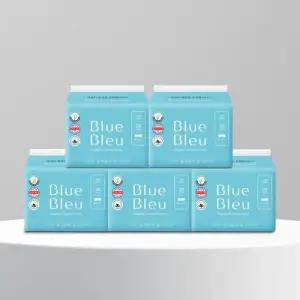 블루블루 롱 팬티라이너 생리대 피톤치드 순면커버 20p 5팩
