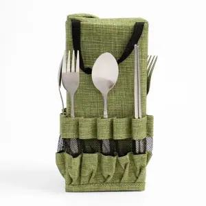 ( )캠핑데이 폴딩 키친툴 파우치그린