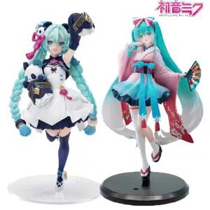 미쿠피규어 하츠네 미쿠 애니메이션 인형 만화 귀여운 예쁜 감성 탁상 도쿄 기모노 휴일