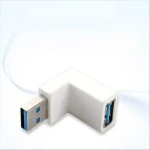 USB 358NPM74 3.0 A 연장젠더 하향꺾임 꺽임 색상랜덤