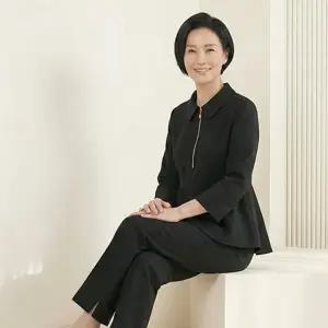 [엄마의옷장] 국산 여성 사방스판 상하 오피스룩 정장 세트N KIM-WSET-M14