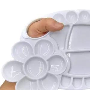 TBZ 타원형 매화꽃 팔레트