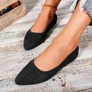 엘럽 여자 캐주얼 춘추 토시 스틸레토 단화 빅사이즈 박템3