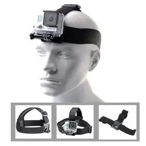 액션캠 헤드밴드 카메라 고정 스포츠밴드