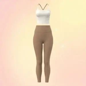 [콩심팥심]요가복 상하의 탑 레깅스 세트