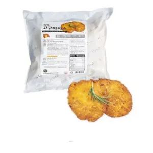 고구마달콤한까스 100g 20장 2kg 콩콩콩까스 채식콩고기 고무마까스 포테이토까스 삼육까스