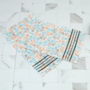 한국 고급 때밀이 나염타올 5장 목욕 마사지때밀이