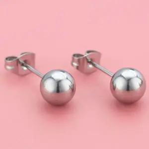 남자 여자 볼귀걸이 귀여운 원형귀걸이 패션귀걸이 포인트귀걸이