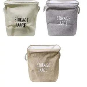 프린팅 사각 빨래바구니 중 빨래통 세탁 분리수거 분리수거함 빨래건조대