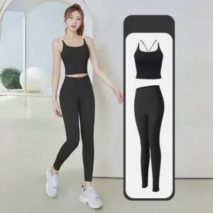 요가복 상하세트 여성 스판 운동복