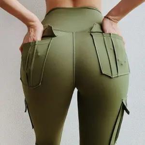하이웨스트 포켓카고레깅스 요가복 몸매보정 스포츠