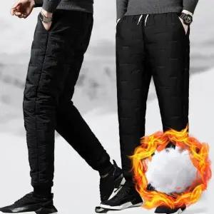 오토바이 패딩바지 방한 기모 팬츠 겨울 누빔