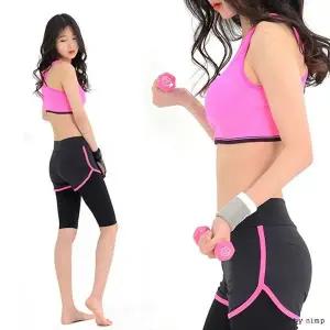 요가 레쉬가드 6부 반바지 레깅스