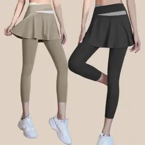 요가 치마 레깅스 여성 운동복
