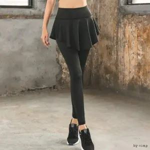 [콩심팥심]여자 요가복 스포츠 치마레깅스