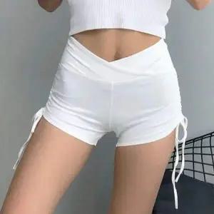 [콩심팥심]숏팬츠 여성 요가 운동복 반바지 셔링