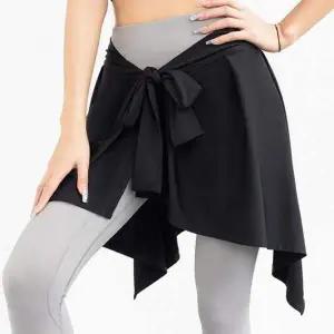 [콩심팥심]여자 랩스커트 커버업스커트 데일리 스포츠웨어 요가복