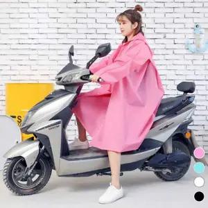[콩심팥심]고급 오토바이 자전거 우비 남녀공용