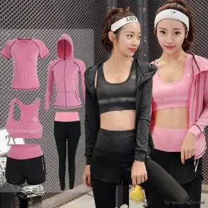 [콩심팥심]운동복 여성 요가복 상의 헬스복 세트