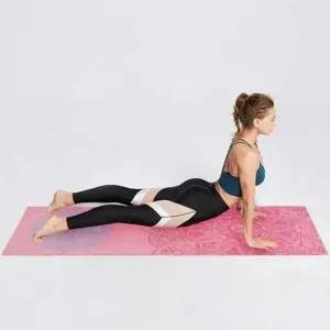 두꺼운 와이드 홈트 요가 매트 쿠션 필라테스